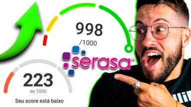 TUTORIAL COMPLETO! Como Aumentar o SCORE SERASA e Boa Vista!