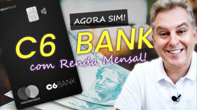 💳C6BANK COM RENDIMENTO MENSAL PARA VOCÊ FAZER SEU SALÁRIO COM OS LUCROS, NOVO CONCEITO DE INVESTIR.