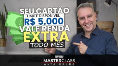 ✅️MASTERCLASS ALTA RENDA | COMO GANHAR DINHEIRO COM CARTÃO DE CRÉDITO.