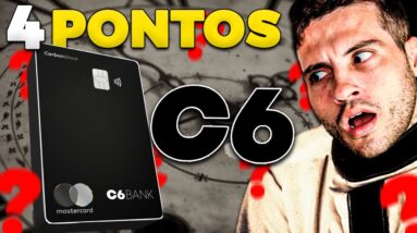 C6 CARBON com PROMO SECRETA de 4 PONTOS ÁTOMOS por DÓLAR!