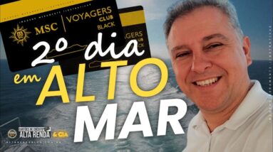 💳VEJA COMO FOI OS DOIS DIAS EM ALTO MAR, COM INTERNET, E TUDO DENTRO DO NAVIO MSC PREZIOSA.