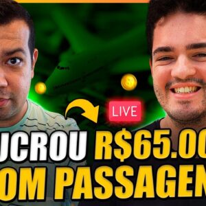 Ele Lucrou + de R$65.000 Com Passagens e Conquistou Liberdade Geográfica