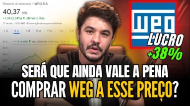 🚨 URGENTE: WEG apresenta resultado sensacional l Ainda faz sentido investir?