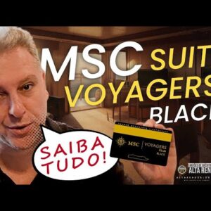 💳MSC SUITE VOYAGERS BLACK TUDO SOBRE ESTA VIAGEM E OS BENEFÍCIOS QUE RECEBI NO BLACK MSC. SAIBA