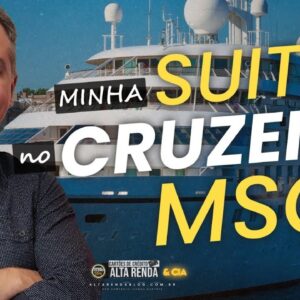 💳CONHEÇA A SUITE NO CRUZEIRO MSC PREZIOSA E O QUE É SERVIDO PARA CLIENTE DIAMOND DENTRO DA CABINE.