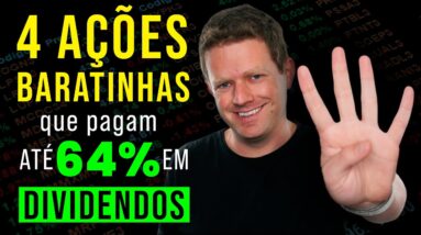 4 AÇÕES BARATAS que pagam GRANDES DIVIDENDOS em MAIO