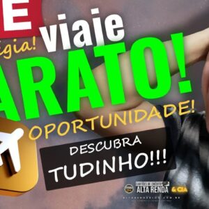 💳LIVE: HOJE VIAJAR MAIS BARATO QUE COMPRAR PASSAGEM NO CARTÃO DE CRÉDITO. VEJA HOJE COMO NA LIVE.