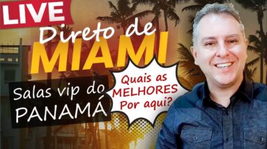 💳Live direto de Miami, Salas VIP que visitei e Novidades ITAÚ e Visa acaba com Proteção de Preço.