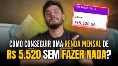 💸 RENDA PASSIVA: Como eu ganho R$ 5.520 por mês sem fazer nada?