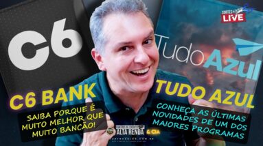 💳C6BANK UM DOS MELHORES DO MERCADO, TUDO AZUL NOVIDADES NO APLICATIVO. SAIBA MAIS.