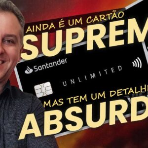 💳ANÁLISE COMPLETA DOS CARTÕES SANTANDER UNLIMITED VISA INFINITE E MASTERCARD BLACK. SAIBA TUDO AQUI.