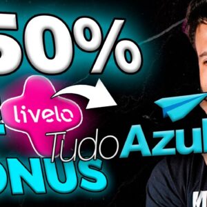 Primeira Vez! BUMERANGUE até 175% de bônus LIVELO e TUDOAZUL (Milhas Aéreas)