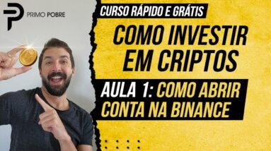 COMO INVESTIR EM CRIPTOS - AULA 1: Como abrir conta na Binance (Tutorial grátis no celular)