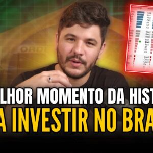 🚨 É o melhor momento para investir no Brasil? Mudança no risco