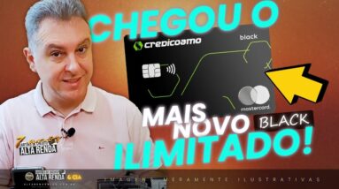 💳NOVO CARTÃO CREDICOAMO MASTERCARD BLACK! CARTÃO ILIMITADO AO LOUNGEKEY E SPREAD 0% INTERNACIONAL.