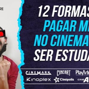 COMO PAGAR MEIA NO CINEMA SEM SER ESTUDANTE (Cinemark, Kinoplex, Cinépolis, Cineart com desconto)