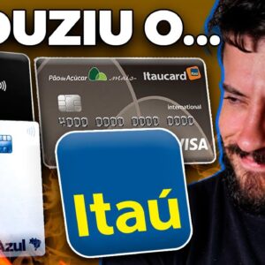 Deu RUIM? Nova política do Itaú para cartões inativos e transações que não sejam…