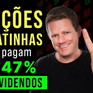 4 AÇÕES BARATAS que pagam MUITOS DIVIDENDOS em AGOSTO