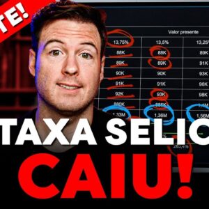 URGENTE! TAXA SELIC CAIU PARA 13,25% | ÚLTIMA CHANCE DE INVESTIR NA BOLSA DE VALORES?