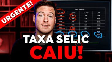 URGENTE! TAXA SELIC CAIU PARA 13,25% | ÚLTIMA CHANCE DE INVESTIR NA BOLSA DE VALORES?