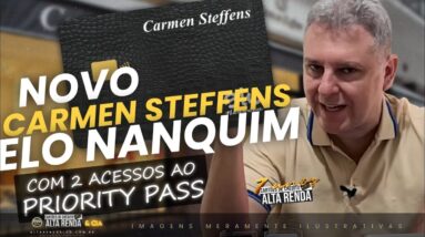 💳MAIS NOVIDADE AO CARTÃO ELO NANQUIM CARMEN STEFFENS! AGORA COM ACESSO A SALA VIP. MAIS BENEFÍCIOS.