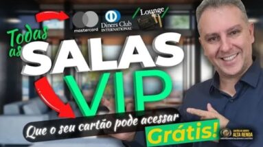 💳CONHEÇA OS CARTÕES QUE PERMITEM ACESSO A TODAS AS SALAS VIPS PELOS PROGRAMAS LOUNGE KEY, PRIORITY.