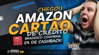 💳AGORA É O OFICIAL, NOVOS CARTÕES MASTERCARD AMAZOM E AMAZON PRIME SEM ANUIDADE CO M ATÉ 5% CASHBACK