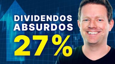 TOP 5  AÇÕES COM DIVIDEND YIELD ACIMA DE 10%