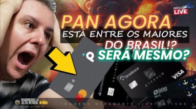 💳BANCO PAN VISA E MASTERCARD PLATINUM, AGORA APARACE ENTRE OS MELHORES CARTÕES DO BRASIL.SERÁ MESMO?