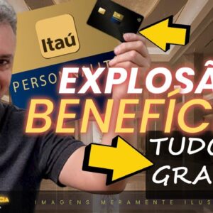 💳ITAÚ PERSONNALITÉ, MINHAS VANTAGENS EXPLODE EM BENEFÍCIOS GRÁTIS! SAIBA MAIS COMO SUBIR DE NÍVEL.