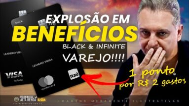 💳VISA INFINITE E MASTERCARD BLACK DO ITAÚ VAREJO! SERÁ O FIM MESMO DESTES CARTÕES? SAIBA MAIS.