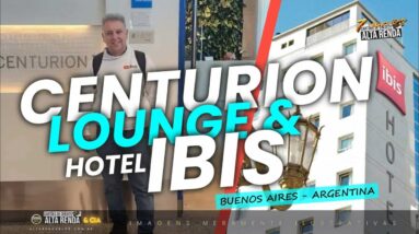 💳SALA VIP CENTURION EM BUENOS AIRES ATÉ SORVETE TEM DE GRAÇA, HOTEL ALL ACCOR, E PASSEIO NA CIDADE.