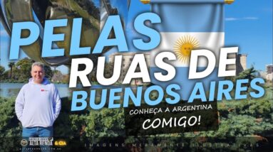 💳PELAS RUAS DE BUENOS AIRES! VEJA A CIDADE DE OUTRO JEITO COMIGO, NAS RUAS MESMO DA CIDADE.