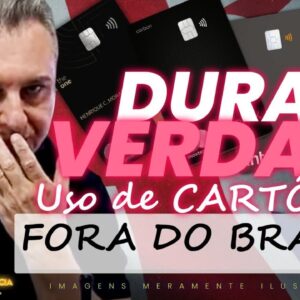 💳CARTÕES NO EXTERIOR A DURA VERDADE! SAIBA A SE VALE A PENA LEVAR CARTÃO DE CRÉDITO OU DÉBITO!