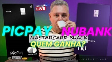 💳PICPAY BLACK, NUBANK BLACK! O DESAFIO FOI LANÇADO. QUAL DESTES DOIS BLACK É O MELHOR EM BENEFÍCIOS?