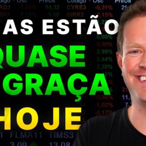 5 AÇÕES MAIS BARATAS DA BOLSA HOJE