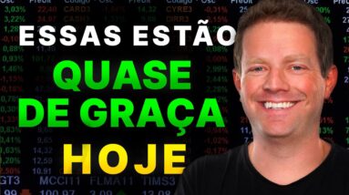 5 AÇÕES MAIS BARATAS DA BOLSA HOJE