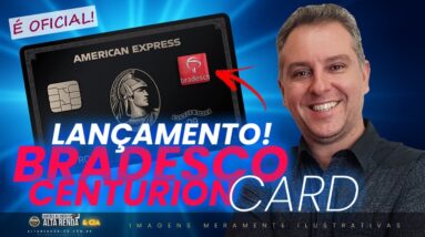 💳NOVO CARTÃO AMERICAN EXPRESS THE CENTURION BRADESCO! LANÇAMENTO OFICIAL DO CARTÃO, CONHEÇA.