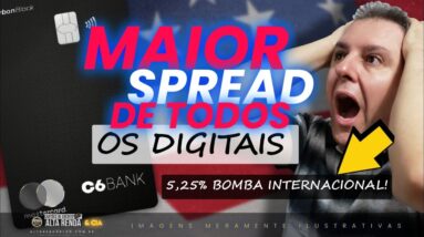 💳C6BANK TEM O MAIOR SPREAD JUNTO AOS BANCOS DIGITAIS, SAIBA QUEM TEM O MENOR SPREAD ENTRE ELES.