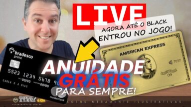 💳LIVE: CARTÕES SEM ANUIDADE PARA SEMPRE DO BRADESCO, AGORA SÃO 7 VERSÕES DE CARTÕES VITALÍCIO.