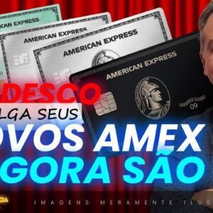 💳BRADESCO DIVULGA SUA NOVA LINHA DE CARTÕES AMERICAN EXPRESS 2023. QUAL DESTES VOCÊ VAI QUERER TER?