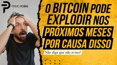 O BITCOIN pode EXPLODIR EM BREVE por causa disso. (Halving do Bitcoin e Fundo da BlackRock)