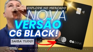 NOVO C6BANK BLACK CARBON! AGORA COM 2.0 PONTOS A CADA DÓLAR, NÃO POSSUI SALA VIP. E AI VAI PEDIR?