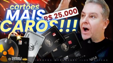 💳VOCÊ JÁ CONHECE ESTES 5 CARTÕES DE CRÉDITO? VOCÊ TERIA CORAGEM DE PAGAR 35.000 EM 2 CARTÕES?