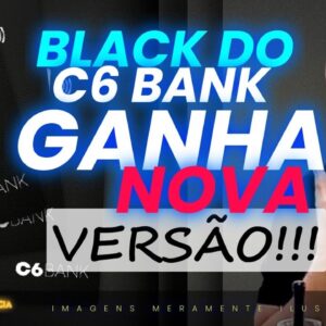 💳C6BANK LANÇA SEU NOVO CARTÃO MASTERCARD BLACK! AGORA COM MENOS BENEFÍCIOS, SEM SALA VIP LOUNGEKEY