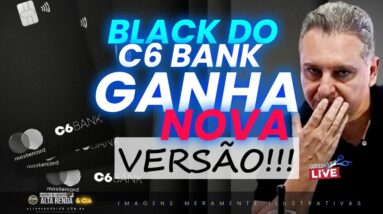 💳C6BANK LANÇA SEU NOVO CARTÃO MASTERCARD BLACK! AGORA COM MENOS BENEFÍCIOS, SEM SALA VIP LOUNGEKEY