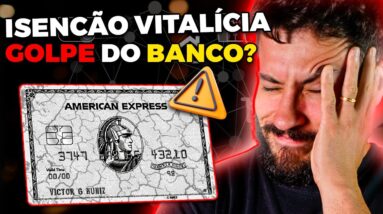 O PERIGO da ISENÇÃO VITALÍCIA da ANUIDADE! O nosso caso com o THE PLATINUM CARD Bradesco