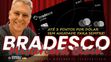 💳BRADESCO MASTERCARD BLACK, AGORA CHEGOU COM TUDO! ATÉ 3.0 PONTOS A CADA DÓLAR GASTO. SAIBA MAIS