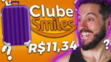 Clube SMILES com Milheiro a R$11,34! Vale a Pena Assinar Clube Smiles?