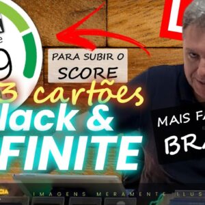 💳LIVE: OS TRÊS CARTÕES DE CRÉDITO MAIS FÁCIL DO BRASIL E AINDA AJUDA NA ANÁLISE DE SCORE DE CRÉDITO